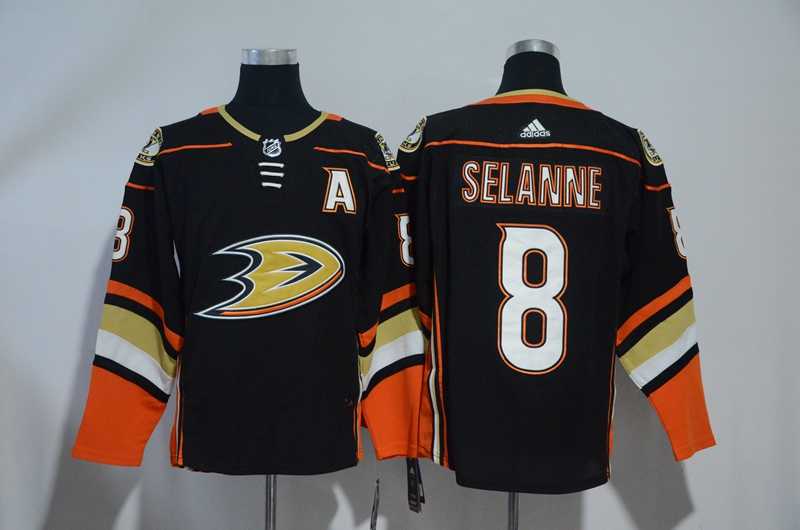 Ducks 8 Teemu Selanne Black Adidas Jersey,We sell and wholesale Ducks 8 Teemu Selanne Black Adidas Jersey on line form chian!